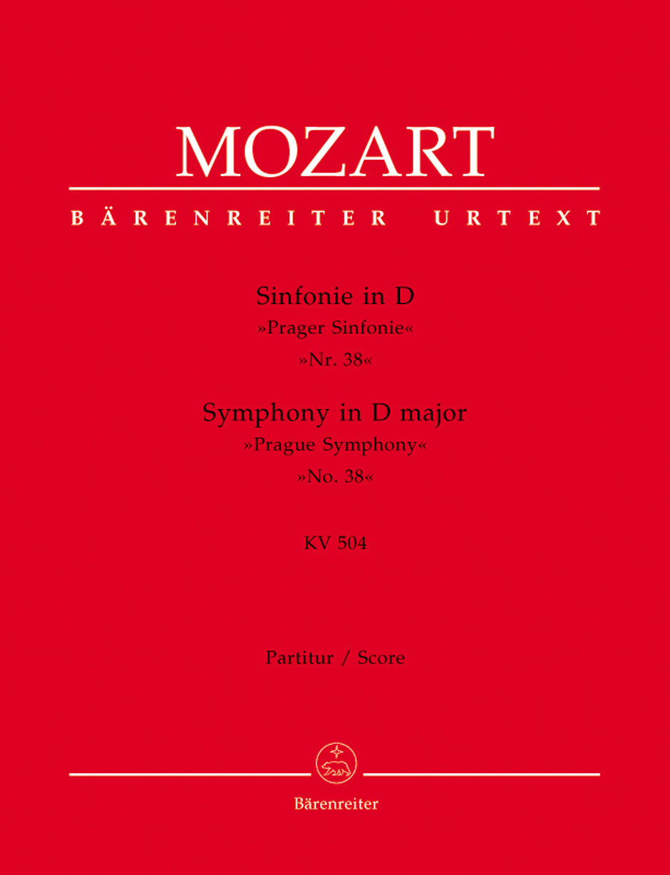 Mozart Symphony Nr. 38 D major K. 504 "Prague Symphony"