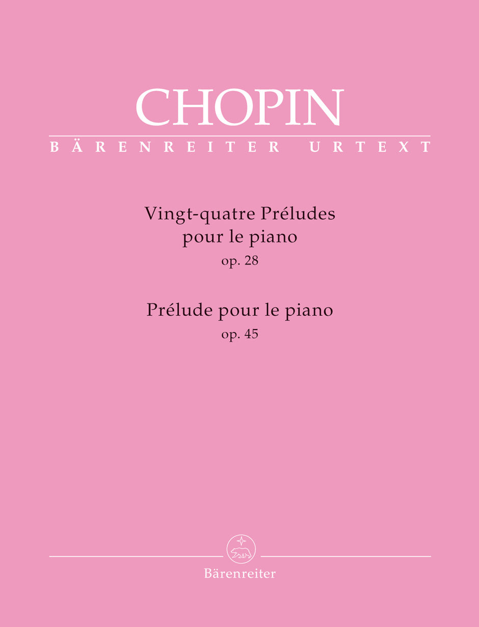 Chopin 24 Preludes op. 28 / Prelude op. 45 for Piano