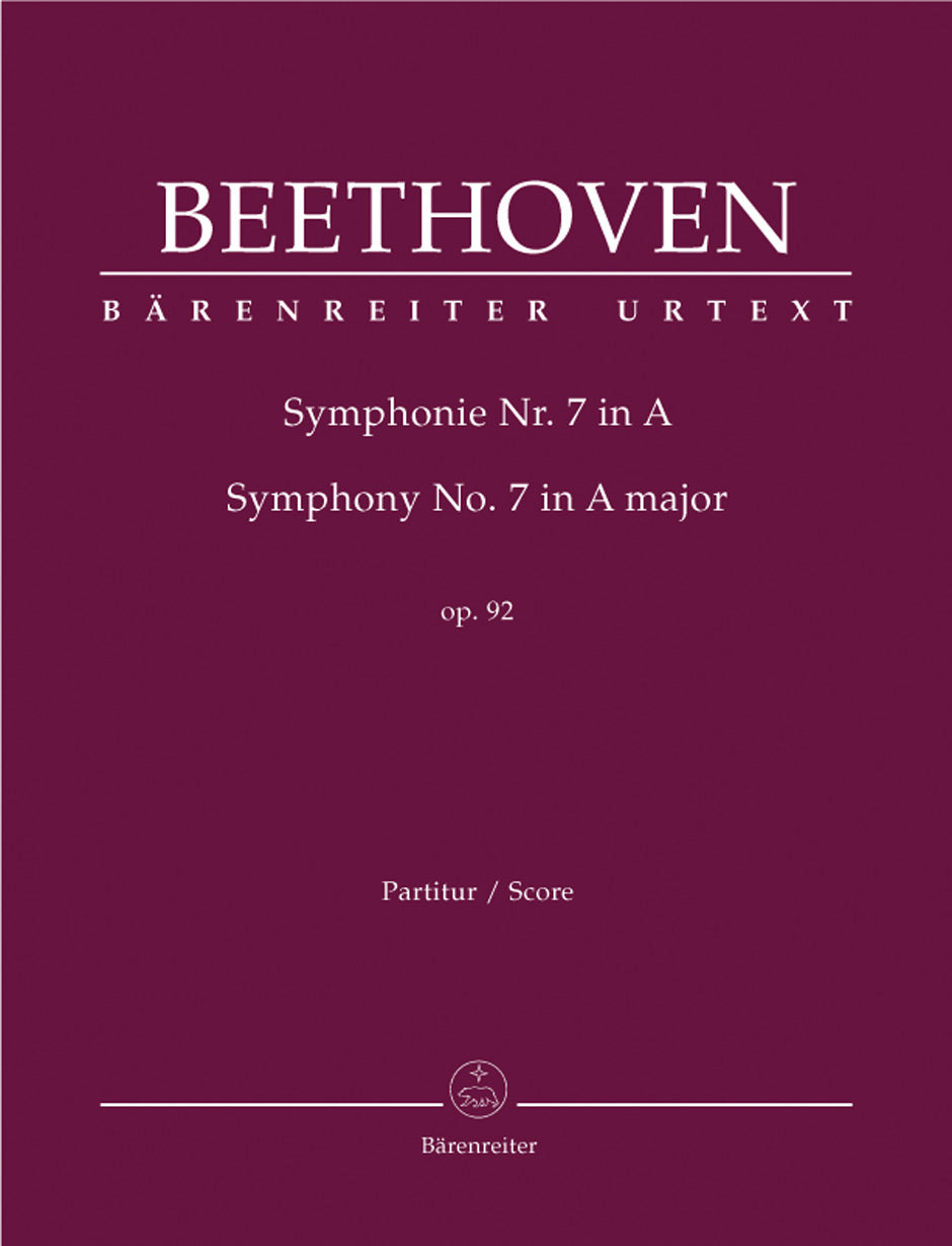 Beethoven: Symphony No. 7 in A Major, Op. 92 (Full Score)