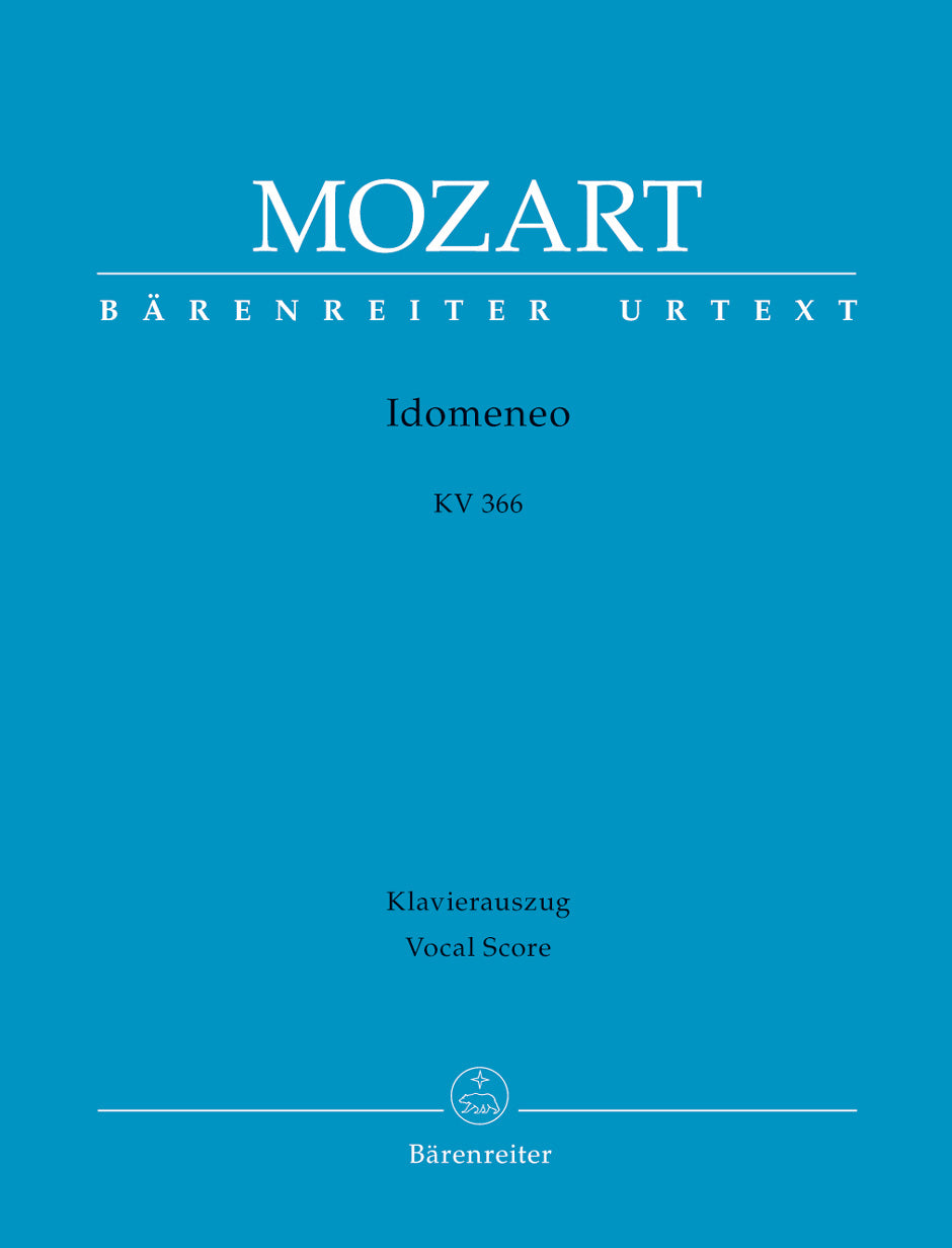 Mozart Idomeneo K. 366 -Dramma per musica in three acts-