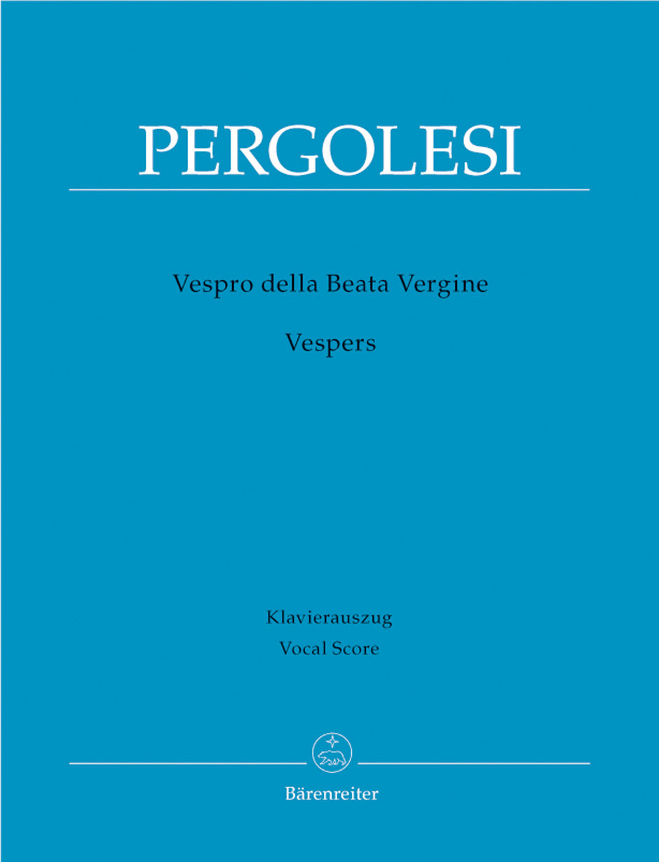 Pergolesi Vespro della Beata Vergine / Vesper