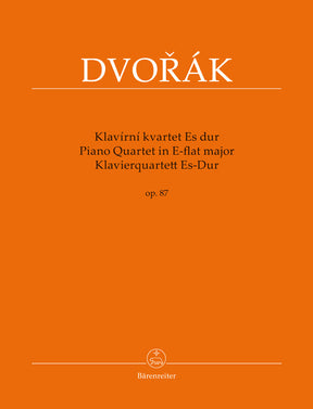 Dvorak Piano Quartet in E flat major Opus 87