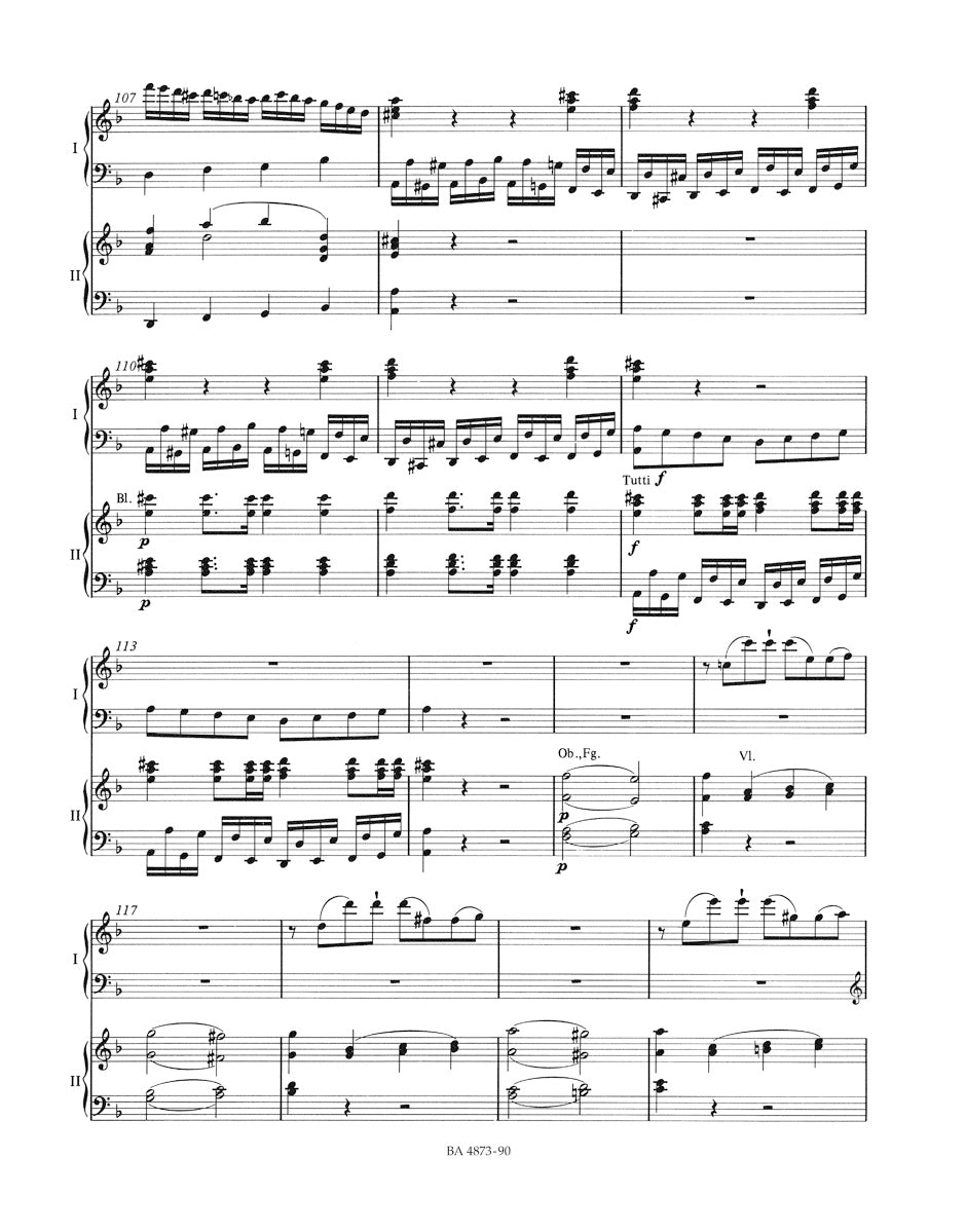 Mozart Concerto for Piano and Orchestra Nr. 20 D minor K. 466 (Piano Reduction)