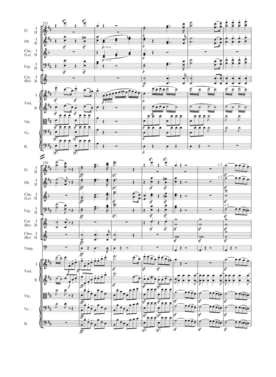 Beethoven Symphony Nr. 2 D major op. 36 Study Score