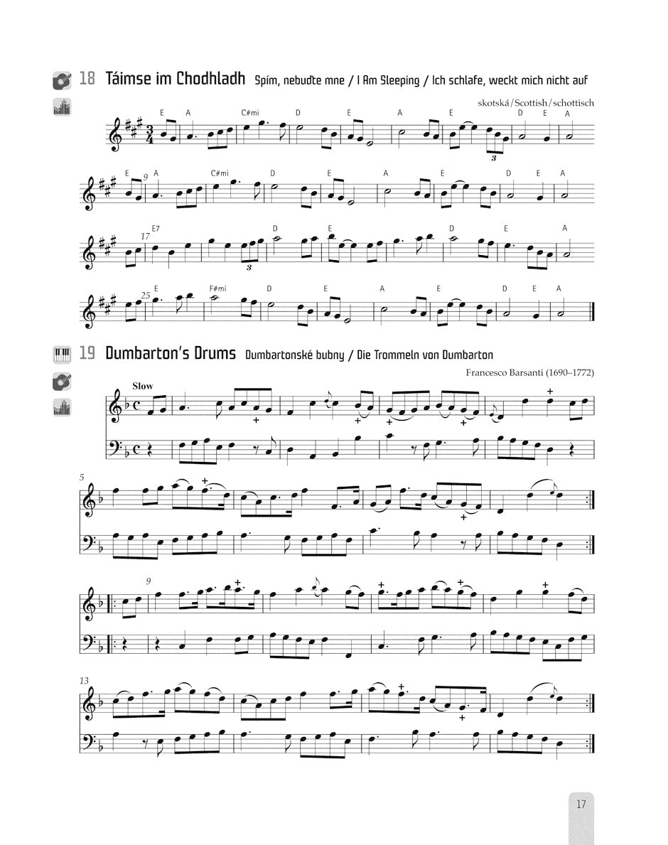 A Journey from the Middle Ages to the Present Day -A Collection of Compositions for Descant Recorder-