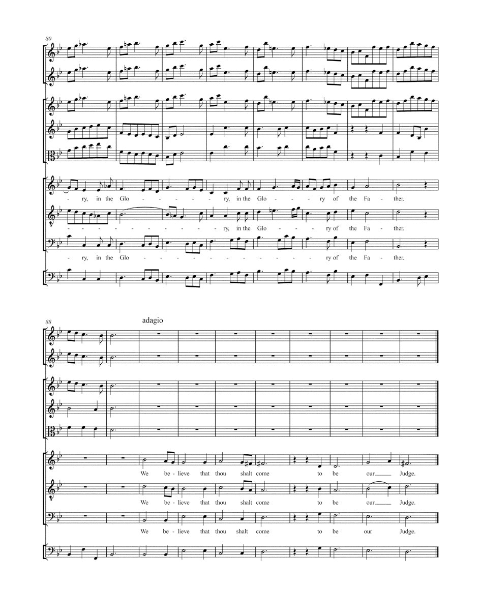 Handel Te Deum for the Victory at the Battle of Dettingen HWV 283