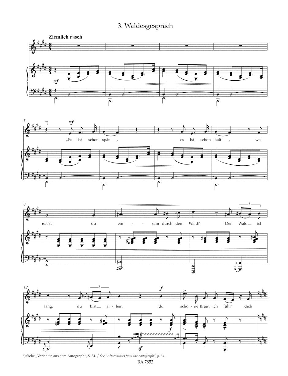 Schumann Liederkreis op. 39