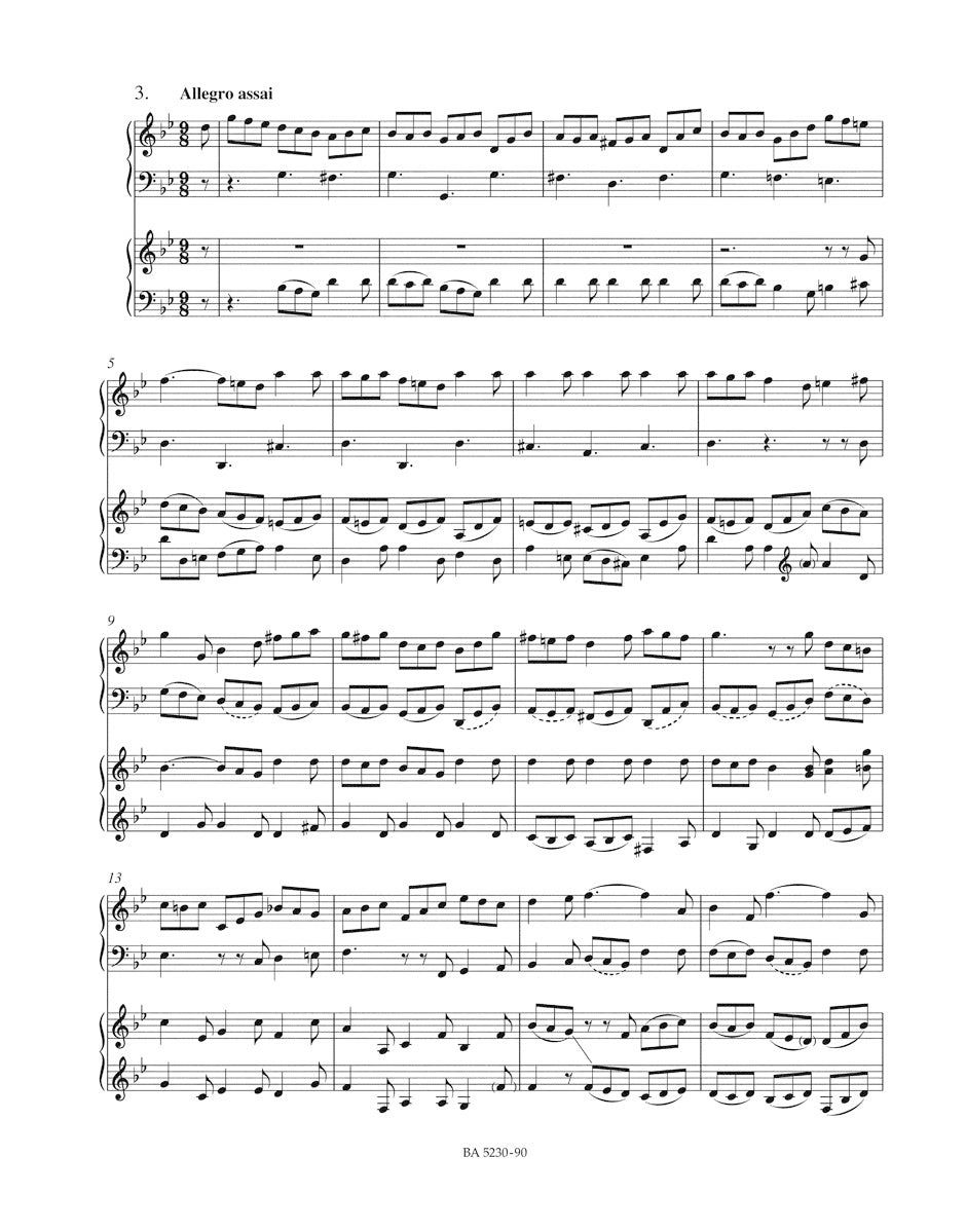 Bach Concerto for Harpsichord and Strings G minor BWV 1058