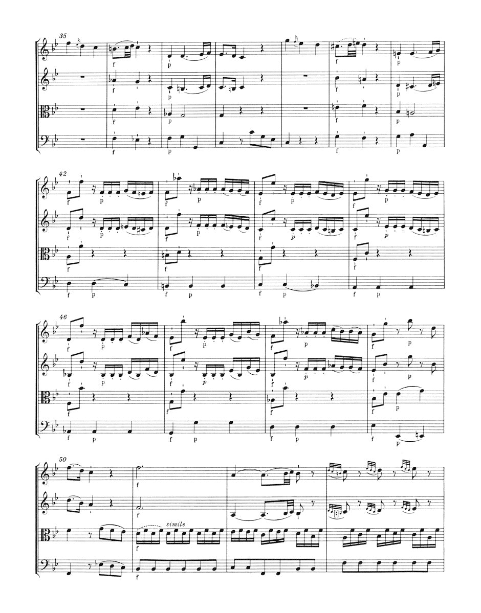 Mozart Three Divertimenti for Strings K. 136-138 (125a-c)