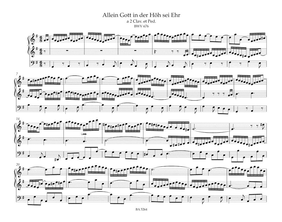 Bach Organ Works, Volume 4 -Third Part of the Clavier Ubung-