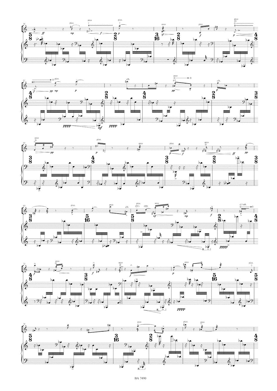 Furrer A Due for Viola and Piano (1997)