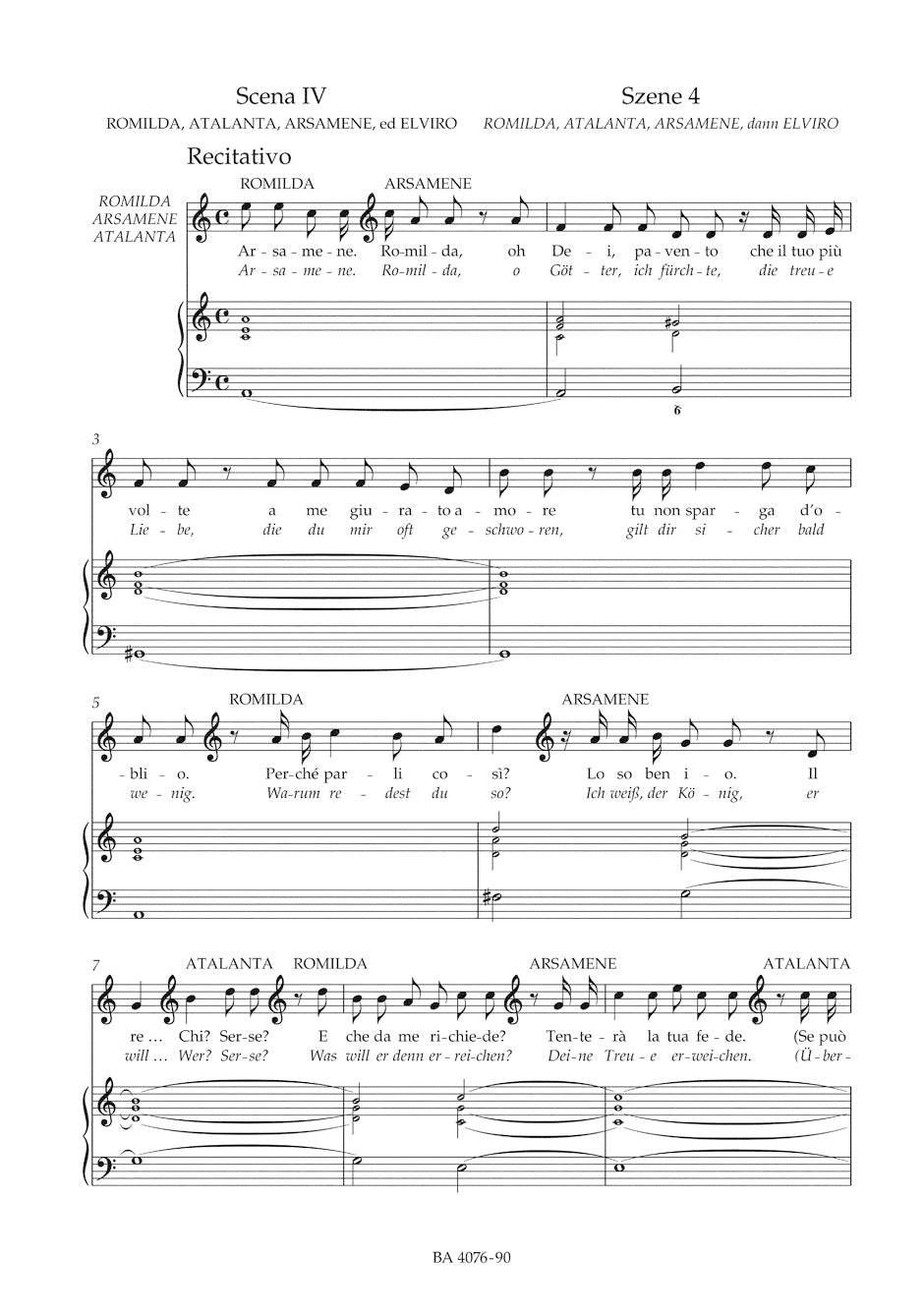 Handel Serse - Xerxes HWV 40 -Opera in three acts-