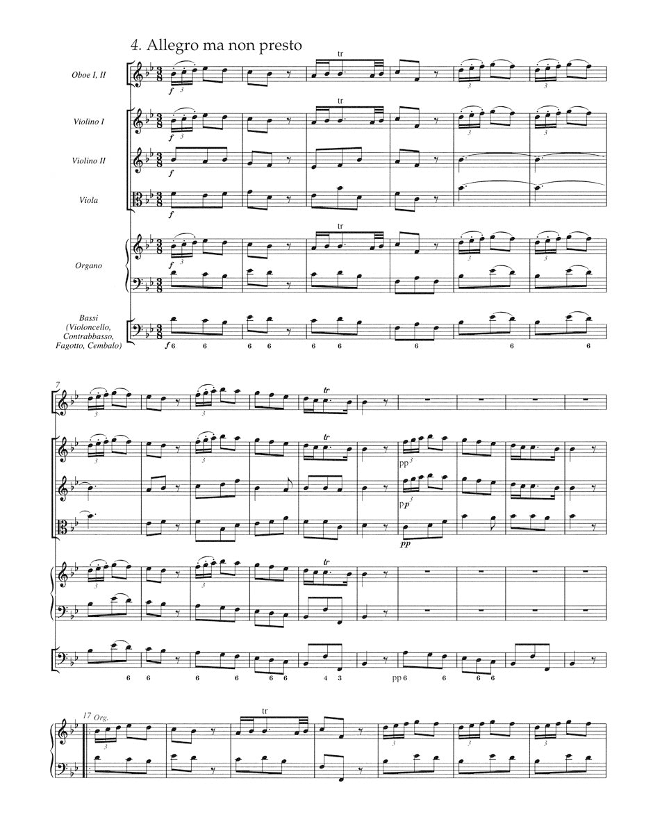 Handel Concerto for Organ and Orchestra B-flat Major op. 4/2 HWV 290