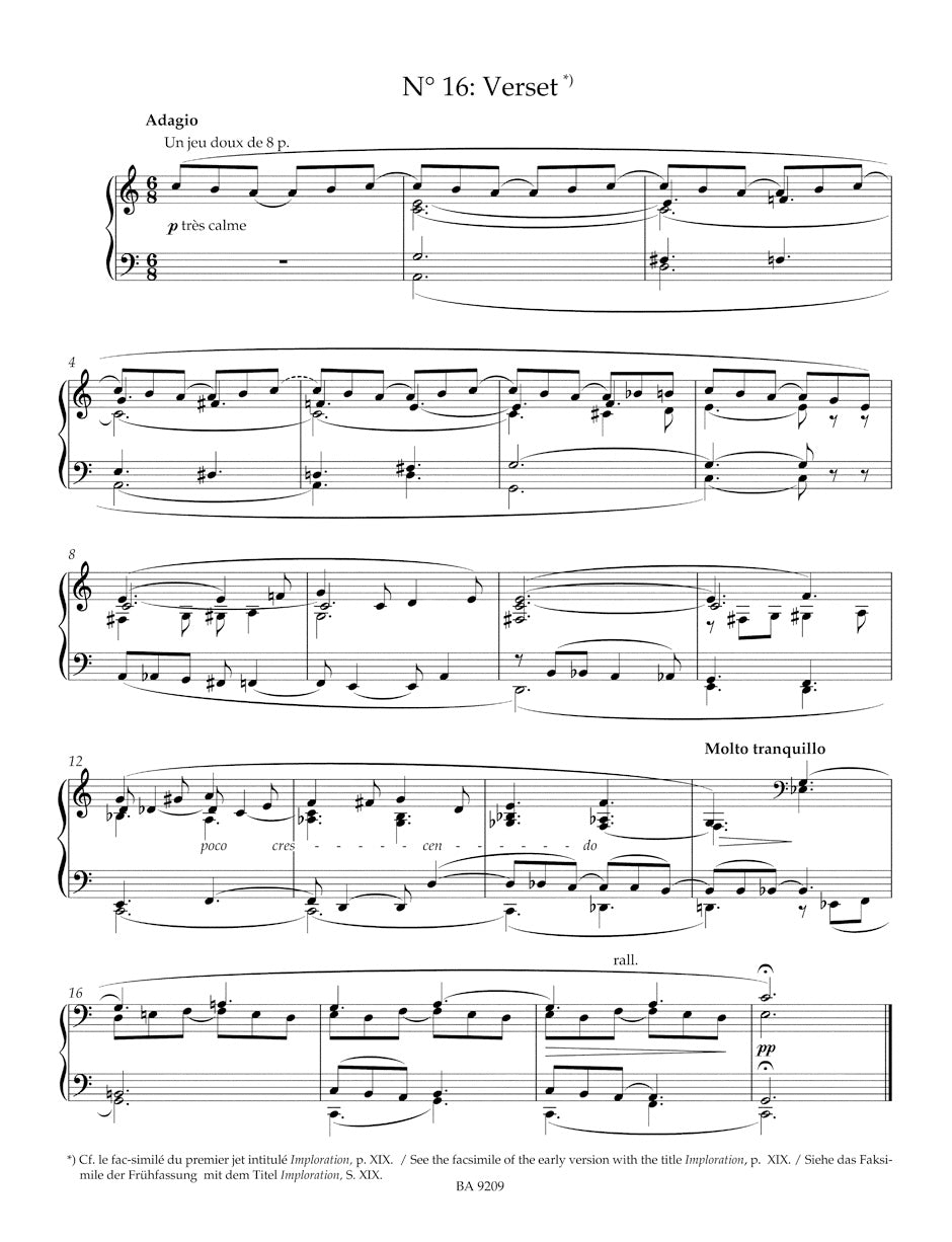 Dubois Posthumous Works. 42 Pieces for Organ without pedal (1925)