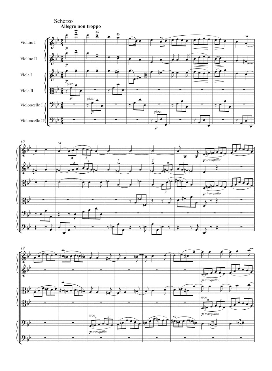 Brahms Sextet in G major op. 36