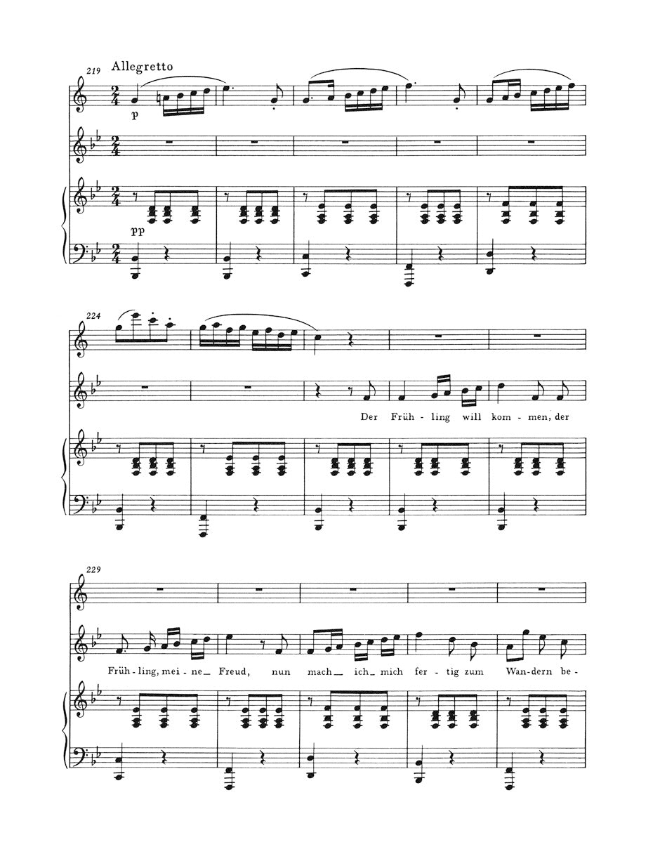 Schubert The Shepherd on the Rock op. post.129 D 965