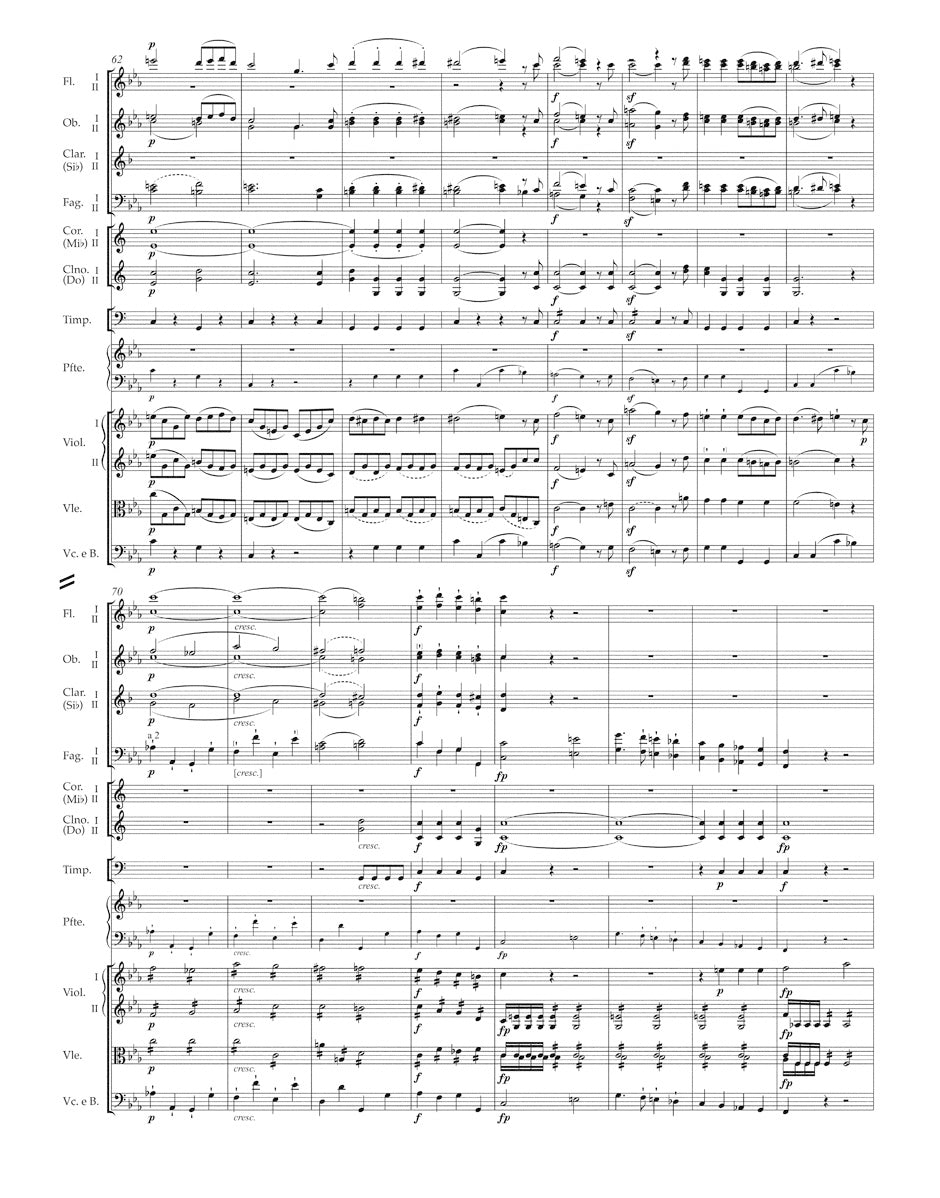 Beethoven Concerto for Pianoforte and Orchestra Nr. 3 C minor op. 37 Study Score