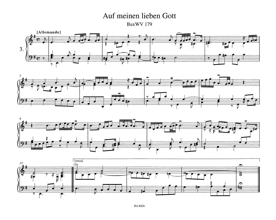 Buxtehude: Complete Organ Works, Vol. 4 (Chorale Settings BuxWV 177-206)