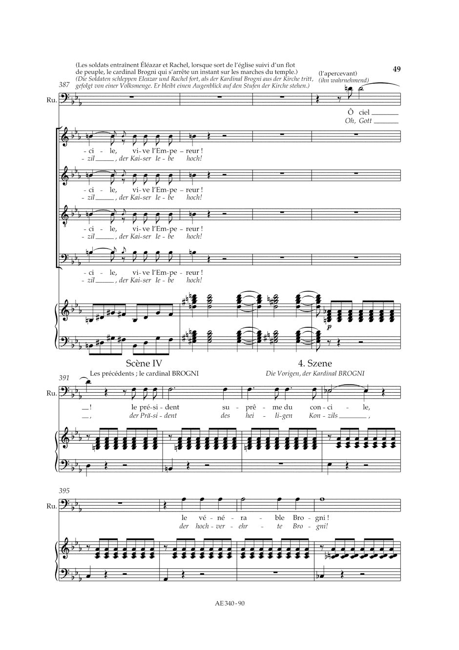 Halevy La Juive / The Jewess -Opéra en cinq actes-