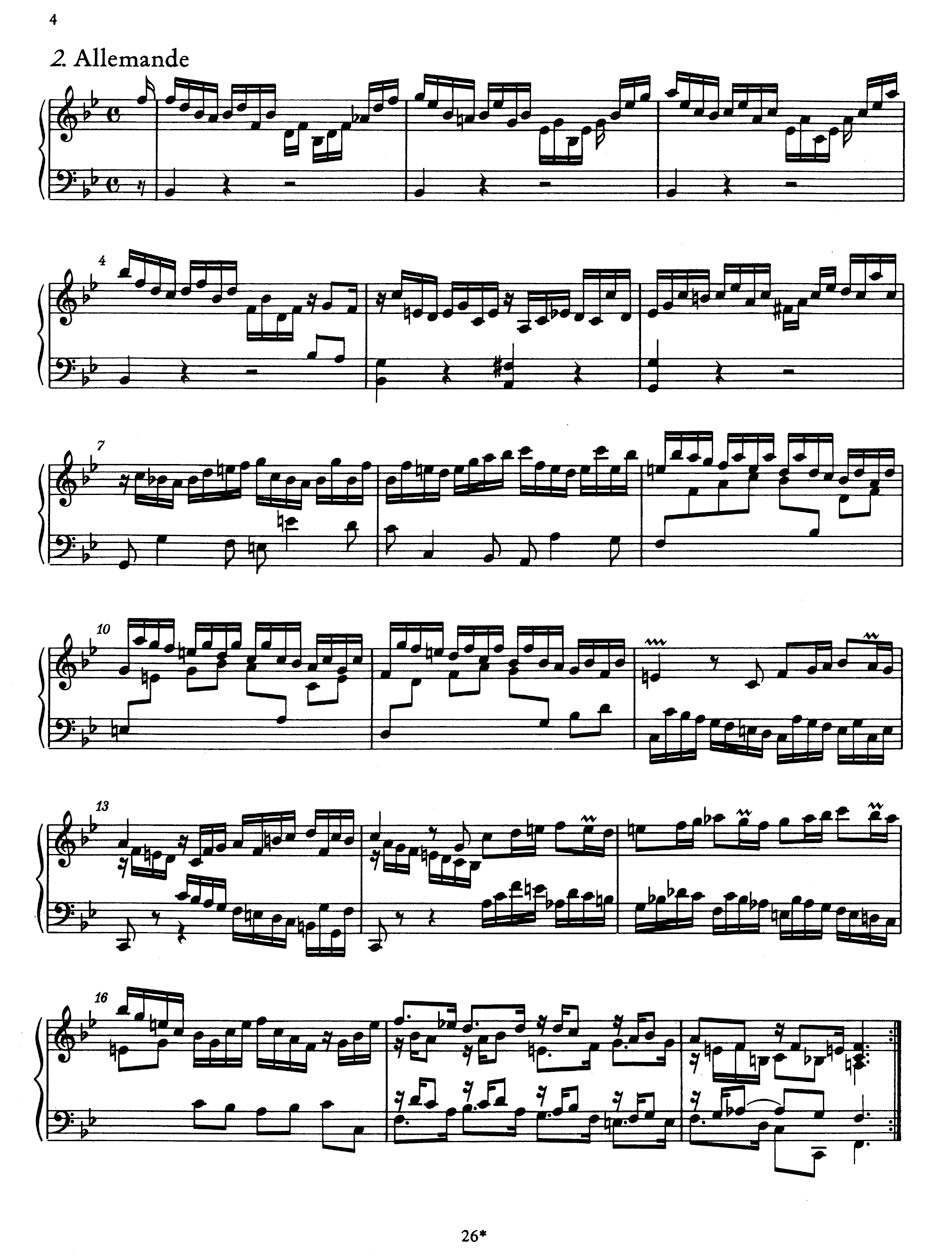 Bach Complete Piano Solo Works Study Scores