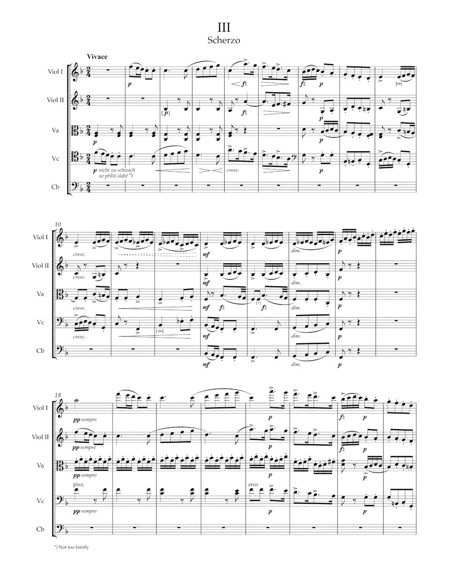 Dvorak Serenade for String Orchestra E major op. 22