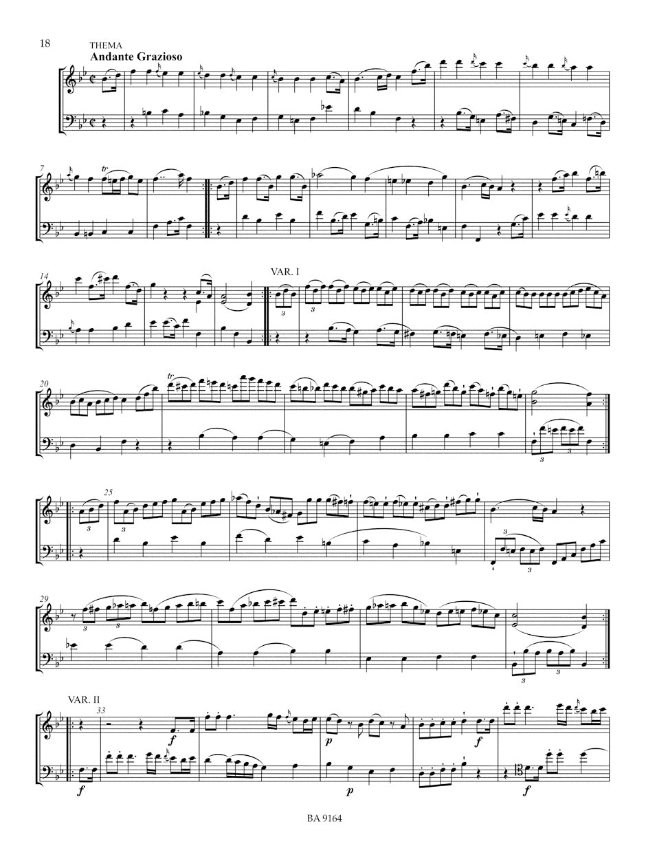 Mozart: 2 Duos for Violin and Violoncello (after Duos for Violin and Viola K 423 and 424)