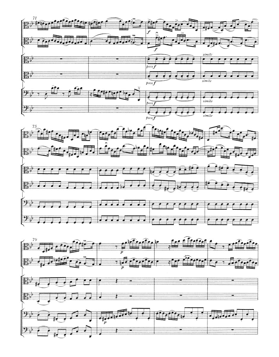Bach Brandenburg Concerto No. 6 B-flat major BWV 1051