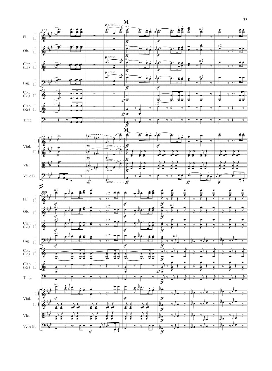 Beethoven Symphony Nr. 7 A major op. 92 Study Score