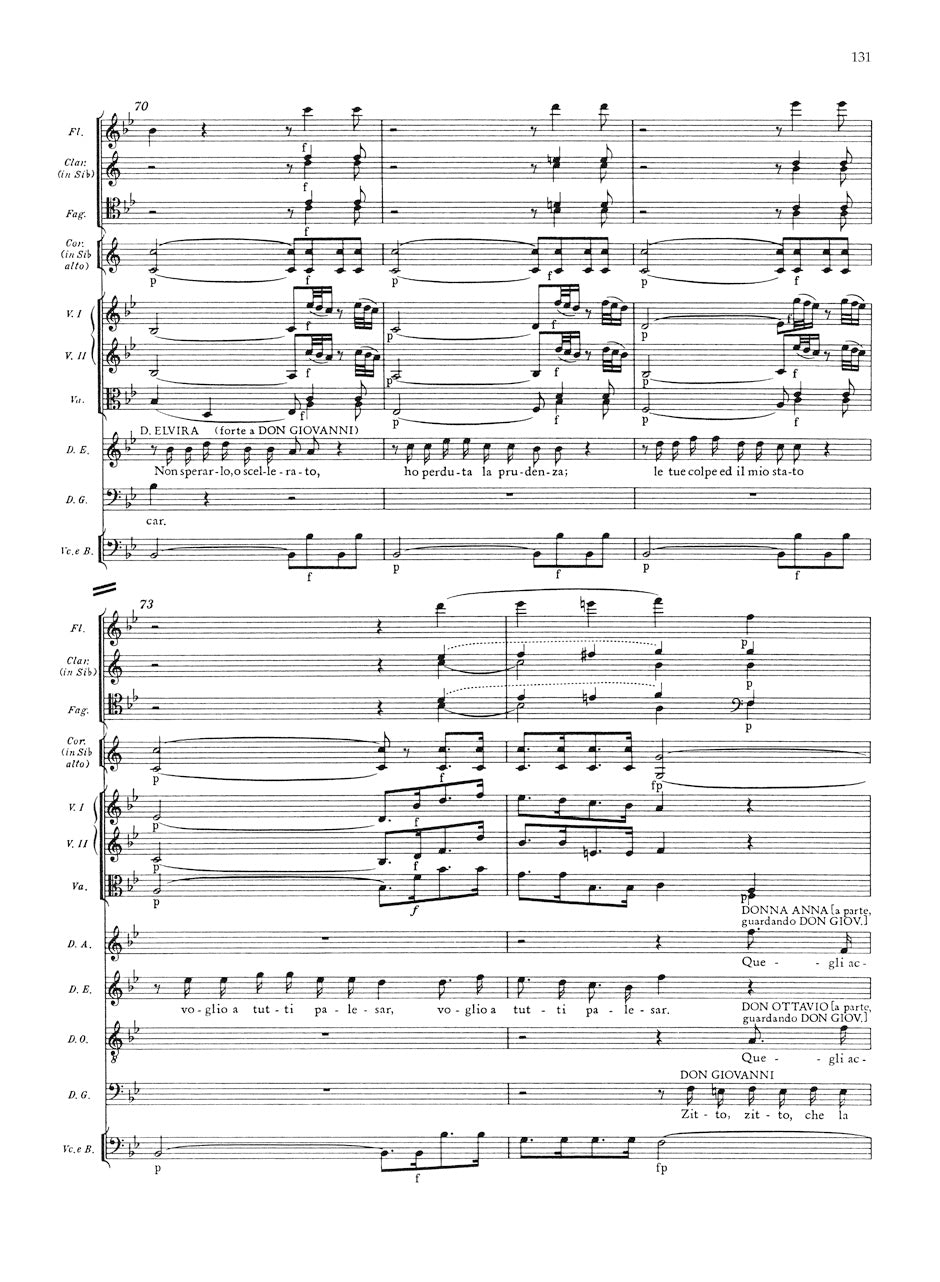 Mozart Don Giovanni K. 527 -Dramma giocoso (Opera) in two acts-