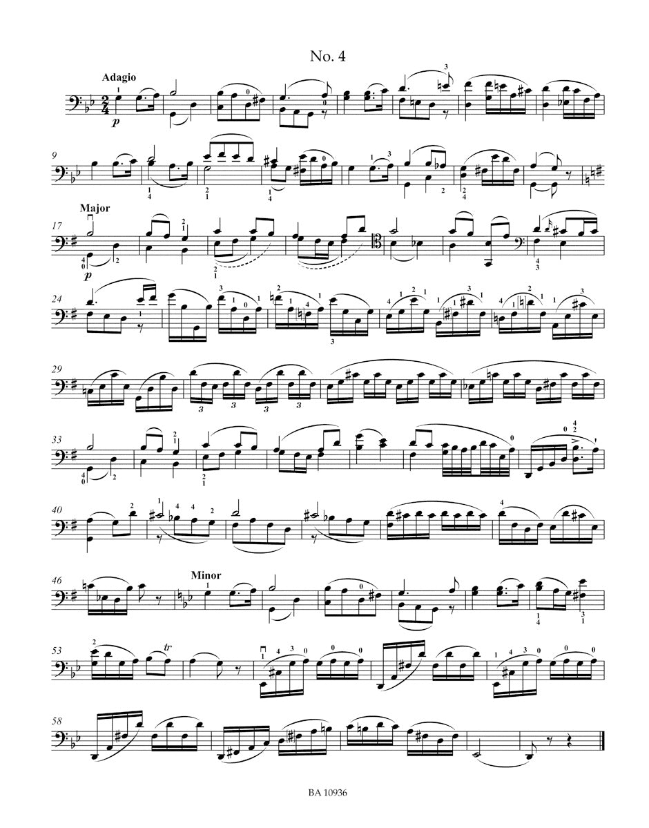 Lindley Capriccios and Exercises for the Violoncello op. 15