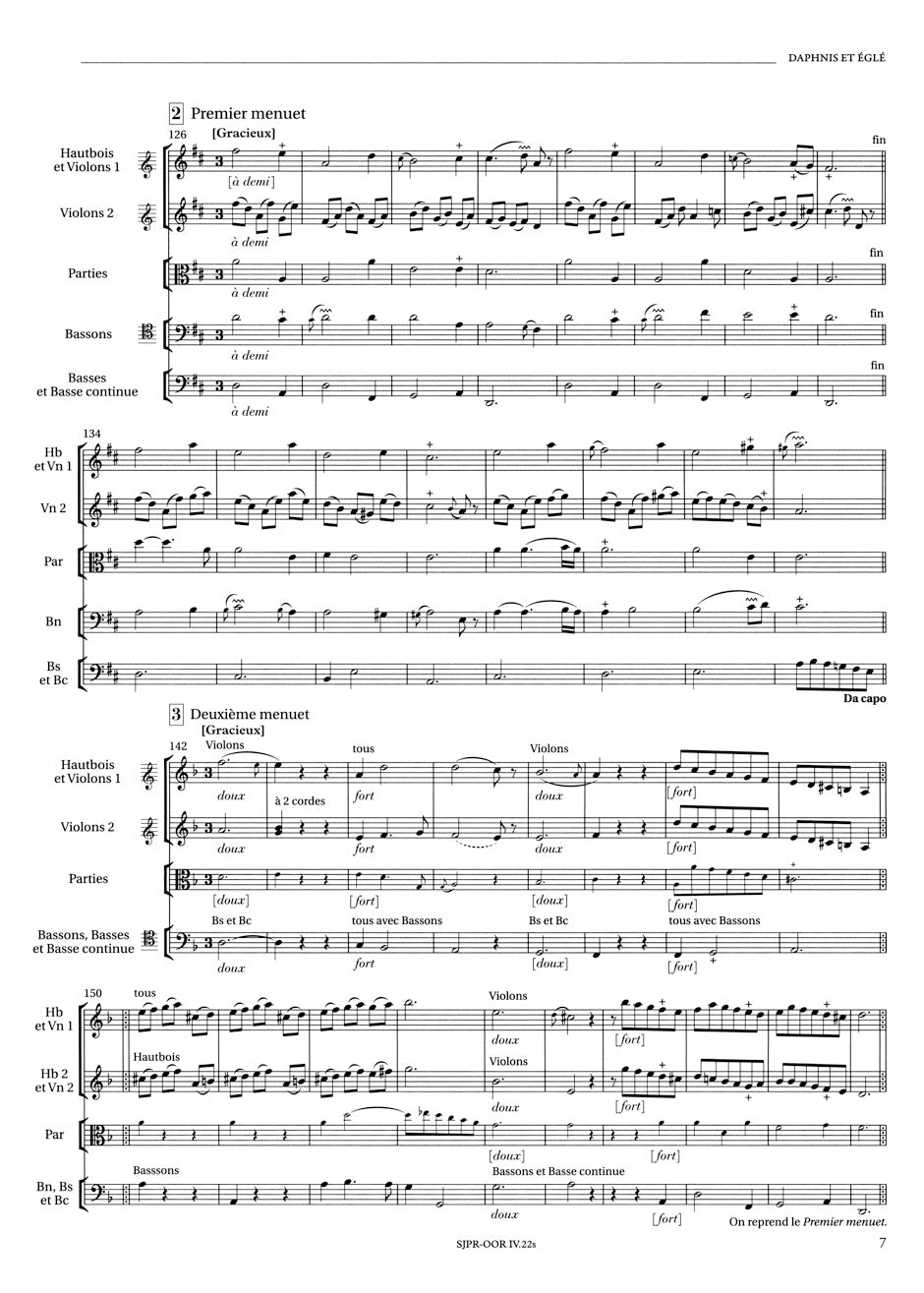 Rameau Spectacles de Fontainebleau (1753)