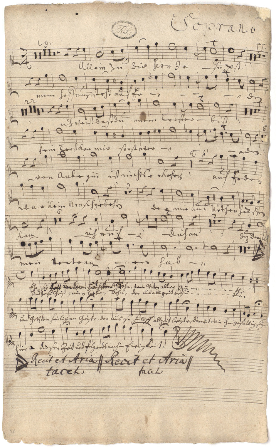 Bach Allein zu dir, Herr Jesu Christ BWV 33