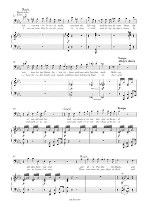Mendelssohn Elijah Op. 70