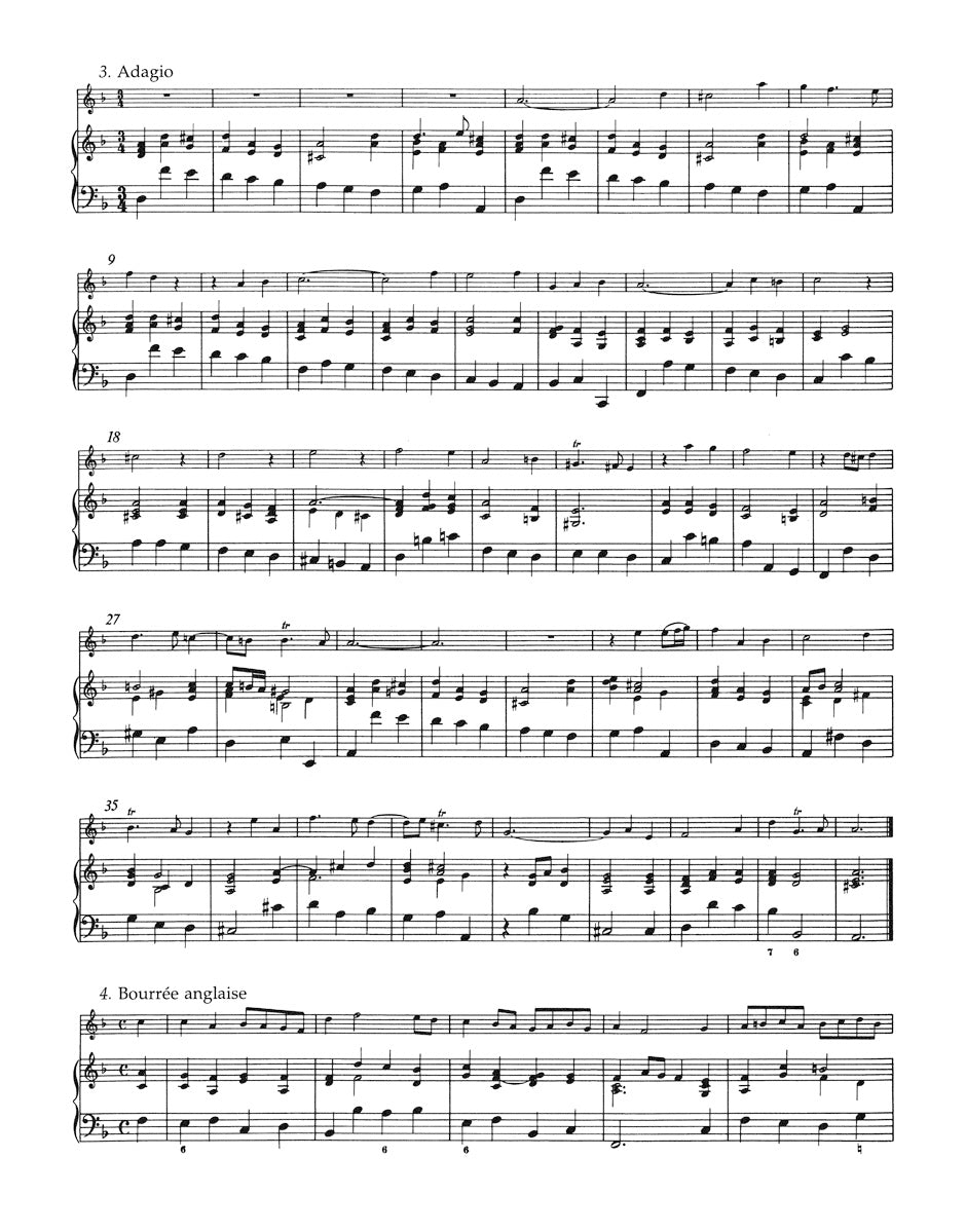 Handel Complete Sonatas for Oboe and Basso continuo