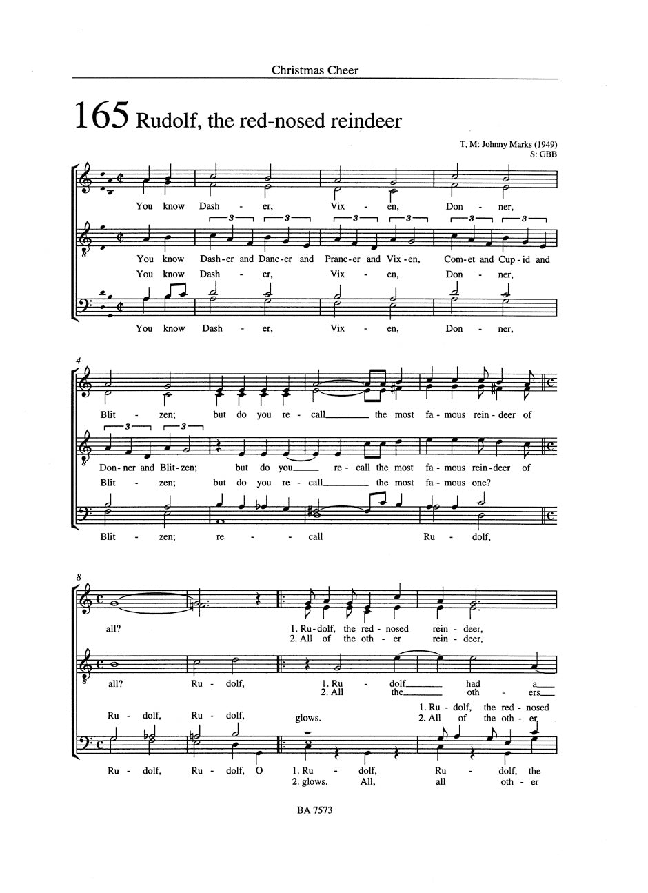 Christmas a cappella -Christmas carols for Mixed voices- O/P