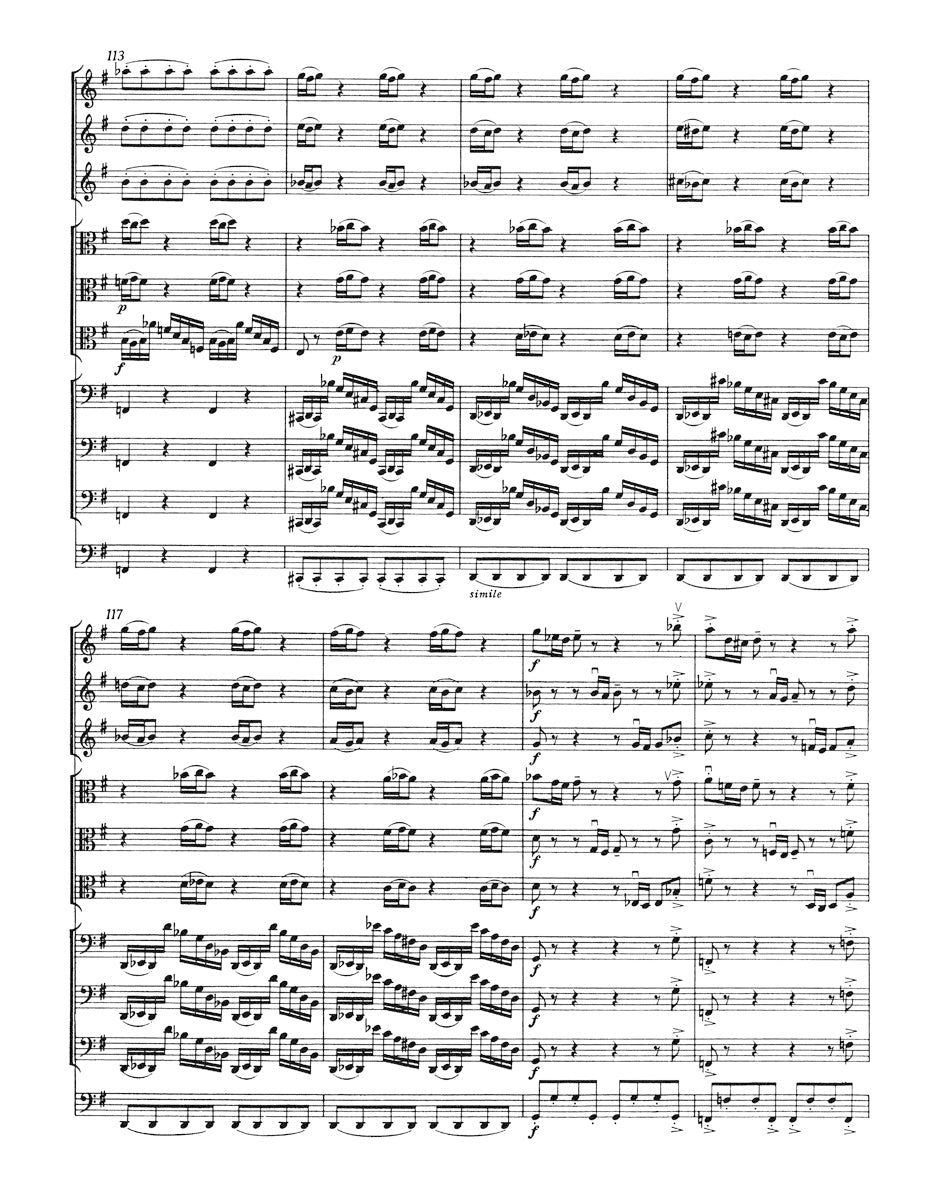 Bach Brandenburg Concerto No. 3 G major BWV 1048