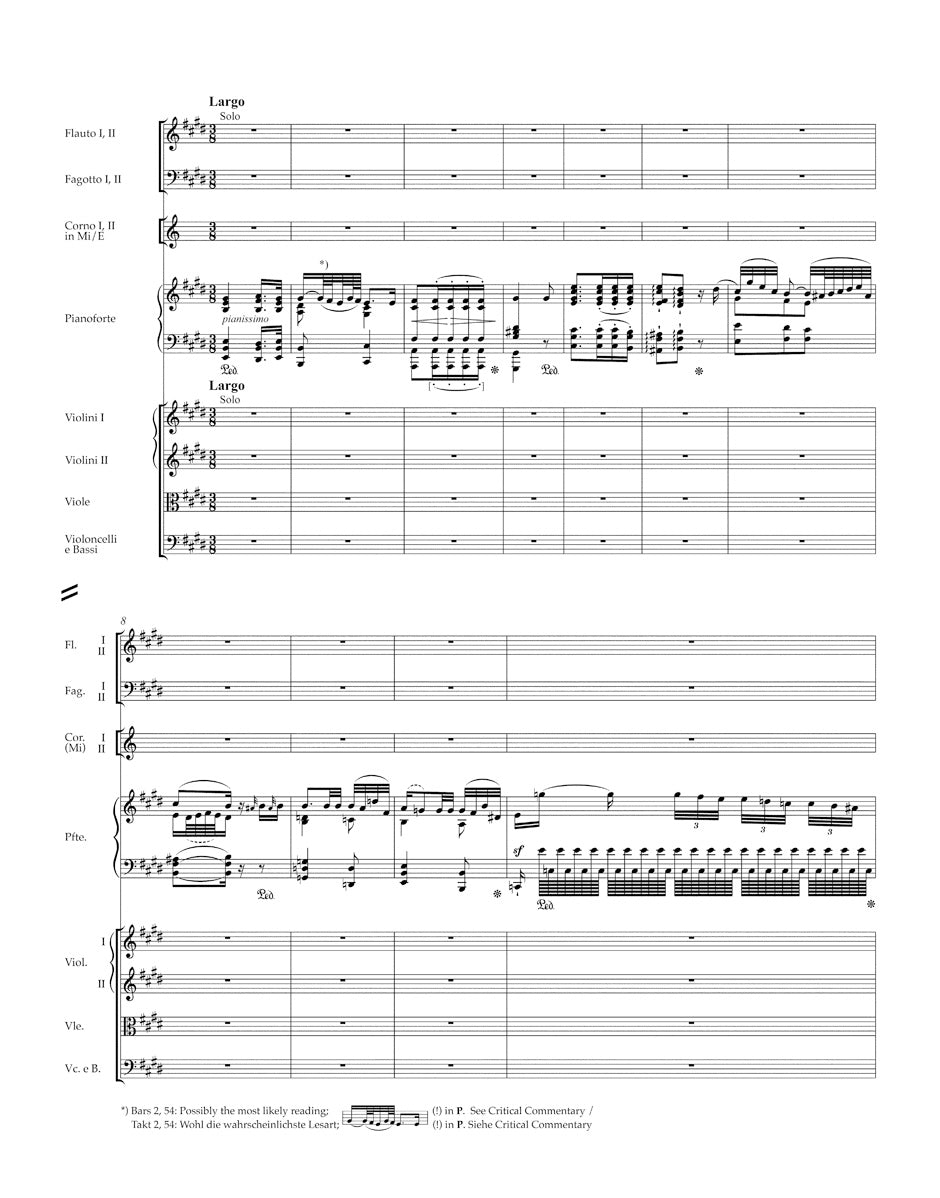 Beethoven Concerto for Pianoforte and Orchestra Nr. 3 C minor op. 37