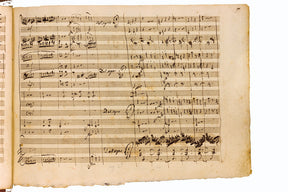 Mozart Piano Concerto C minor K. 491 -Autograph: Royal College of Music, London-