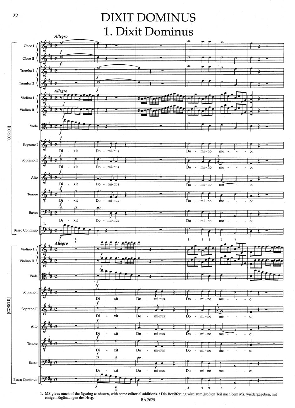 Pergolesi Vespro della Beata Vergine / Vesper