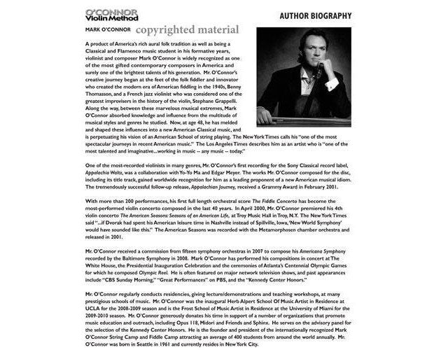 O'Connor Violin Method Book 1