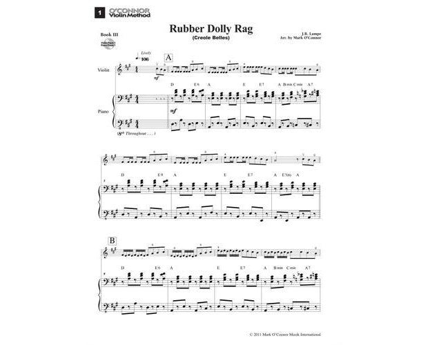 O'Connor Violin Method 3 - Piano Accompaniment
