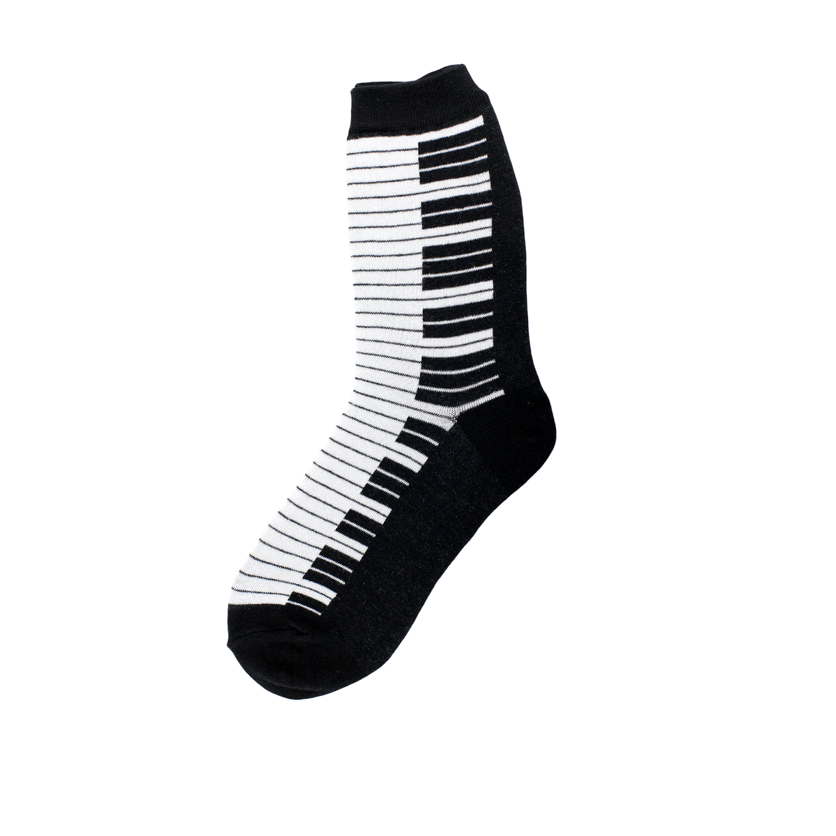 Socks: Piano Keyboard Women's Size