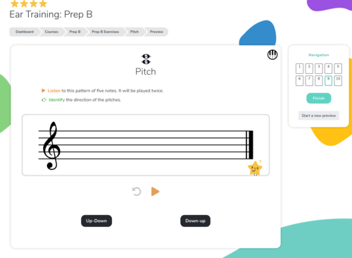 Four Star Sight Reading Preparatory Level B