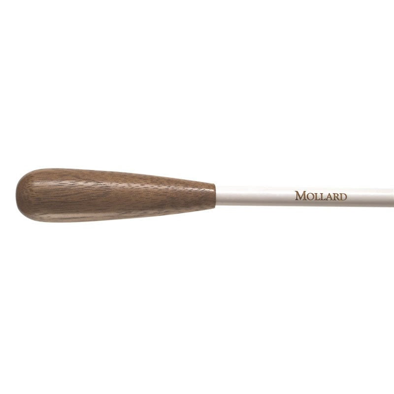 Mollard 12" P Series Baton - Walnut Handle with White Shaft