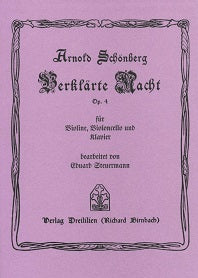 Schoenberg Verklarte Nacht Op. 4 for Piano Trio