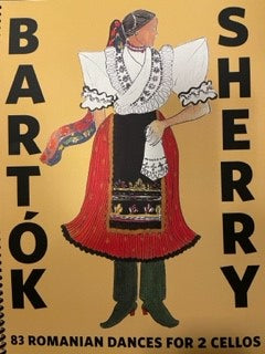 Bartok 83 Romanian Dances for 2 Cellos