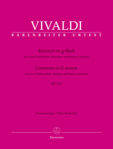 Vivaldi: Concerto for 2 Violoncellos, Strings and Basso continuo in G minor RV 531
