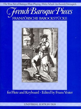 French Baroque Pieces for flute and basso continuo