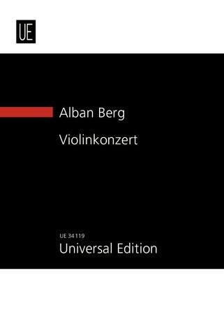 Berg: Violin Concerto (Study Score)