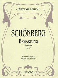 Schoenberg Erwartung Op. 17 Vocal Score